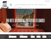 Tablet Screenshot of locandaitremerli.com